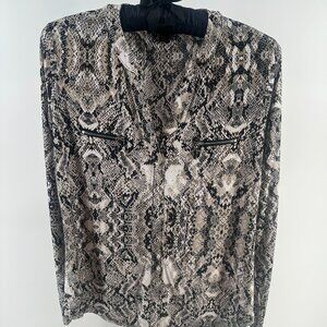Inc Blouse Snakeskin